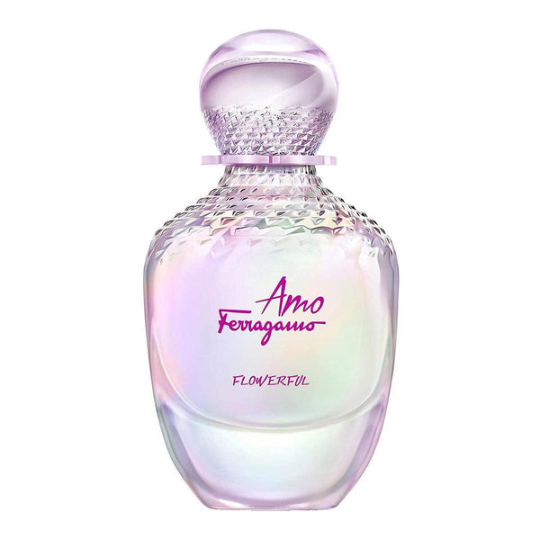 Salvatore Ferragamo Ladies Amo Flowerful For Women Edt Spray (100 Ml)-Perfume