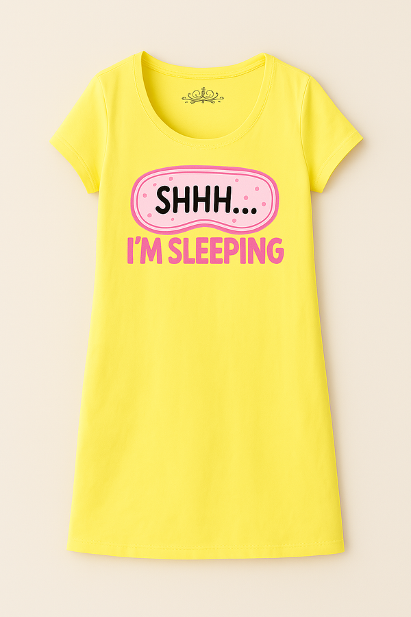 I am sleeping
