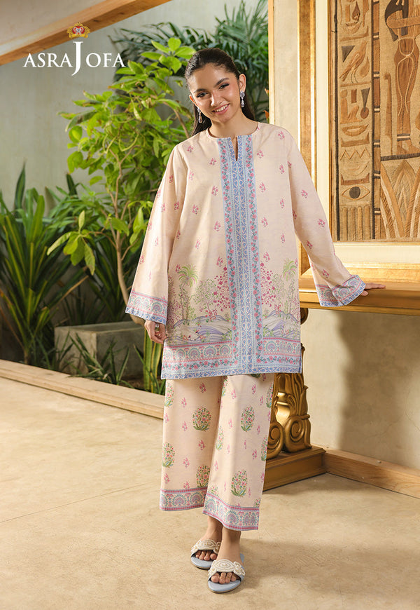 ASAL-07 PRINTED GEORGETTE 2 PCS