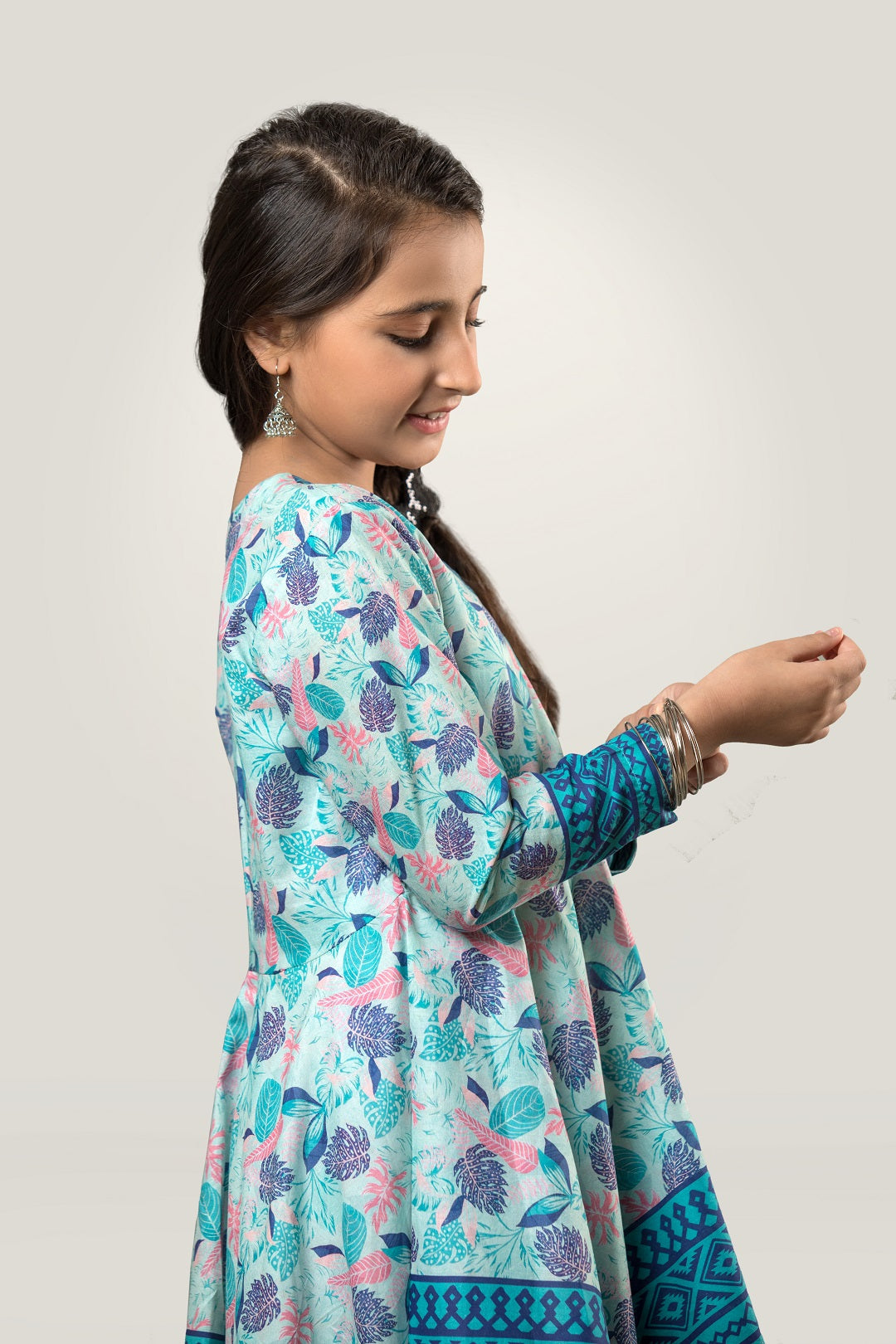 PRK-028 Digital Printed Lawn Frock