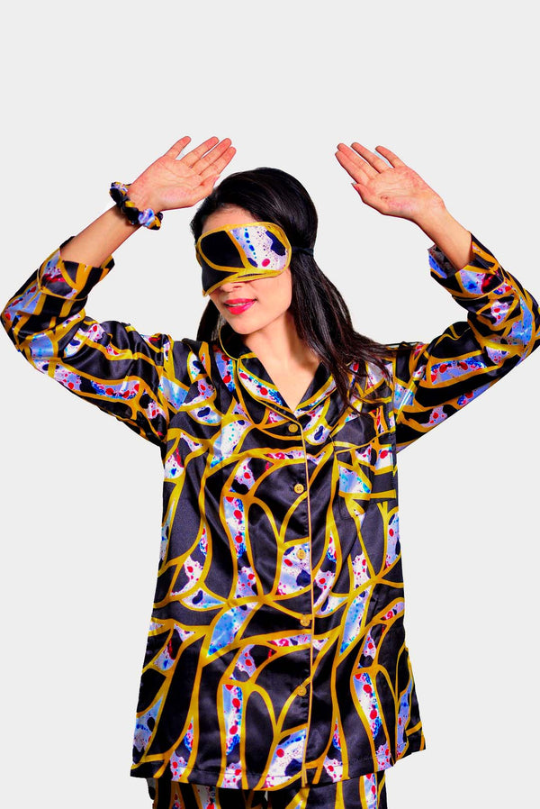 Valerie introduces studio by arj women's 5 Pcs nightwear/sleepwear night suit-ILS-PJ-002