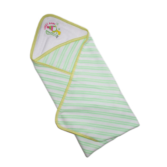 Embroided Baby swaddle, washable -2