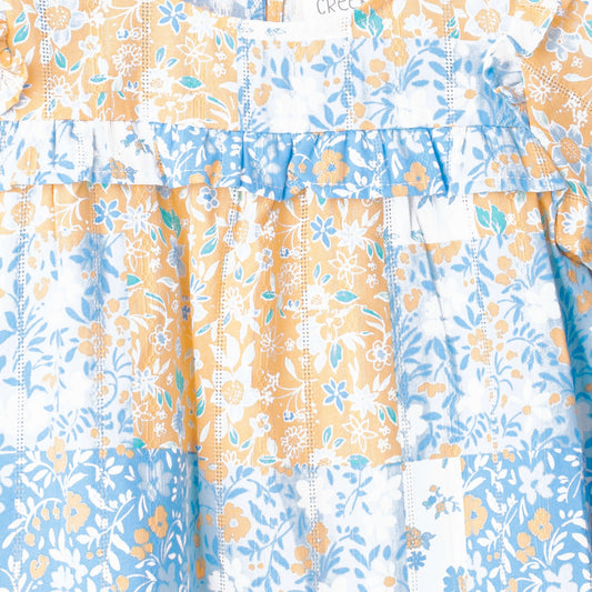 Baby Girl Full Sleeves Top Multi Flowers Print