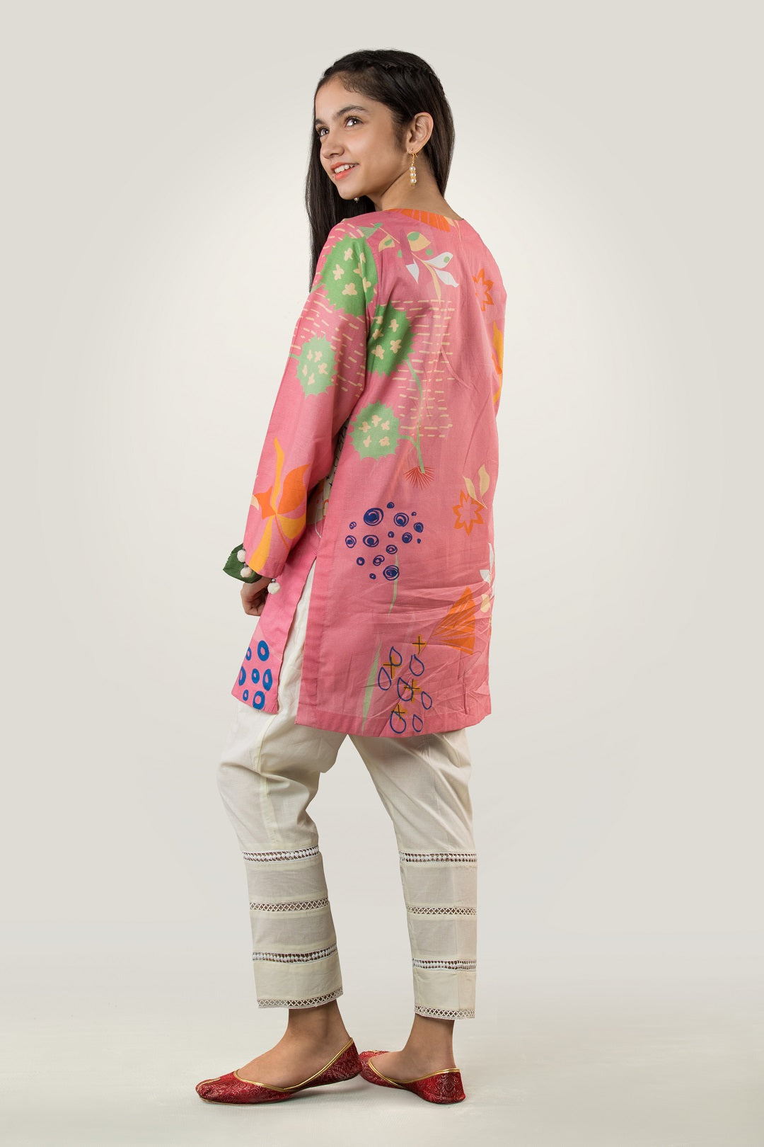 POP ART Digital Printed Lawn Shirt & Cotton Trouser