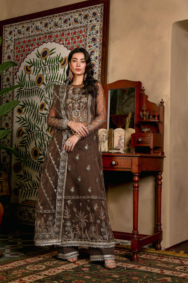 Ruburu By Imran Ramzan Unstitched 3 Piece Luxury Formals Collection'2025-AFREEN - Unstitched