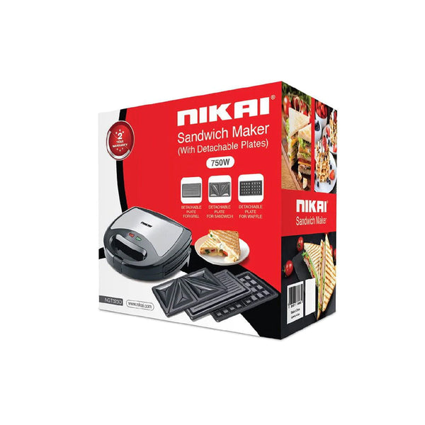 Nikai Toaster With 7 Detachable Plates Ngt727d