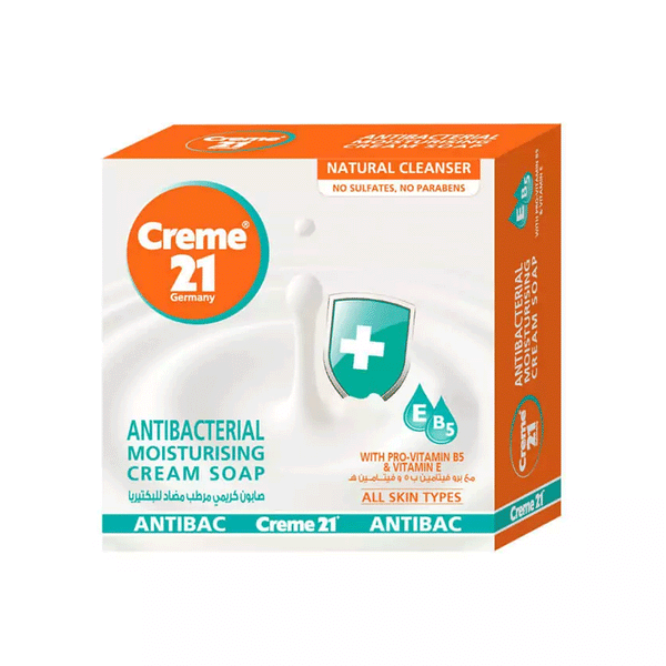 Cream 21 Antibacterial Moisturising Cream Soap 125g