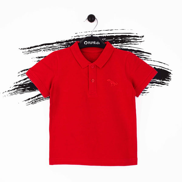 Max Red Polo T-Shirt