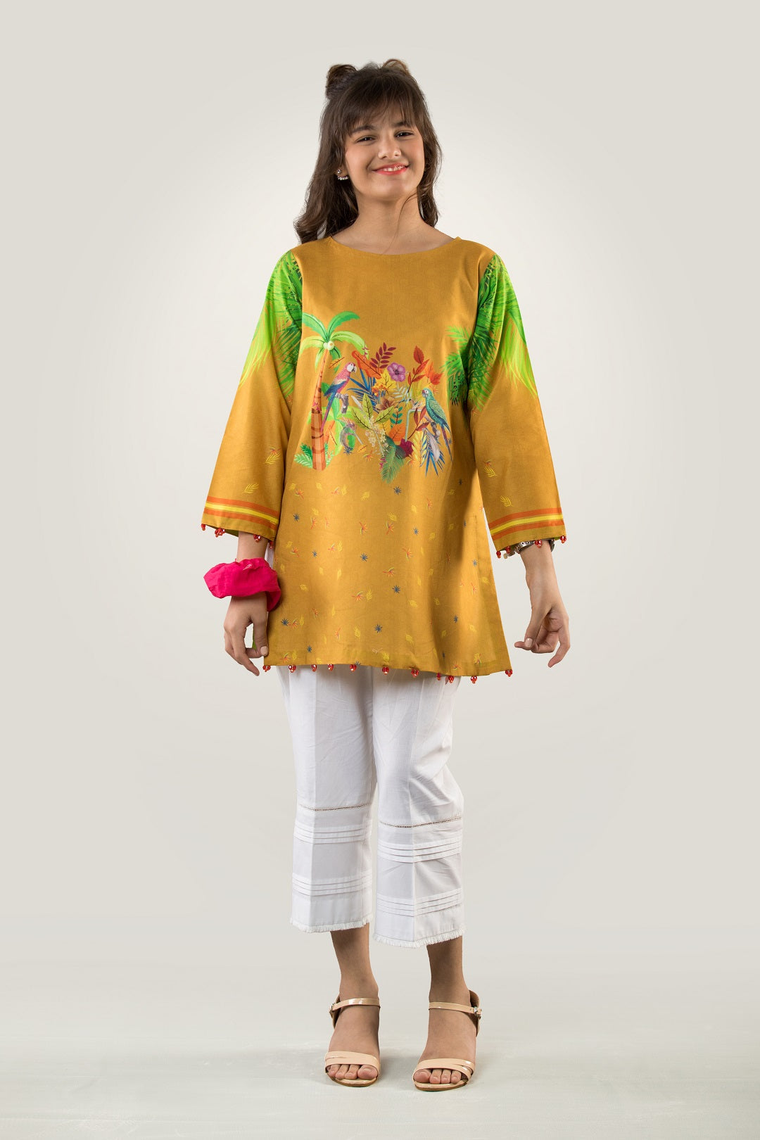 MAC-011, POP ART Digital Printed Lawn Shirt & Cotton Trouser