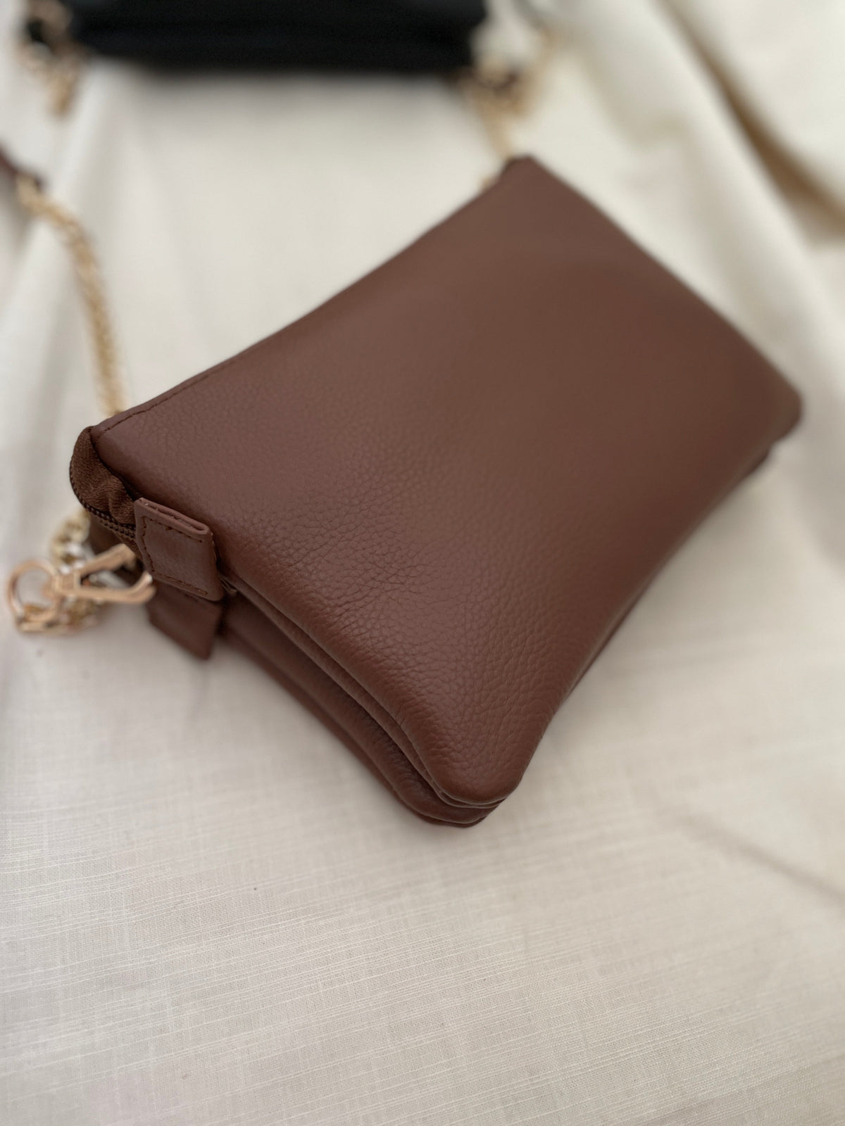 Double Zip Crossbody Bag
