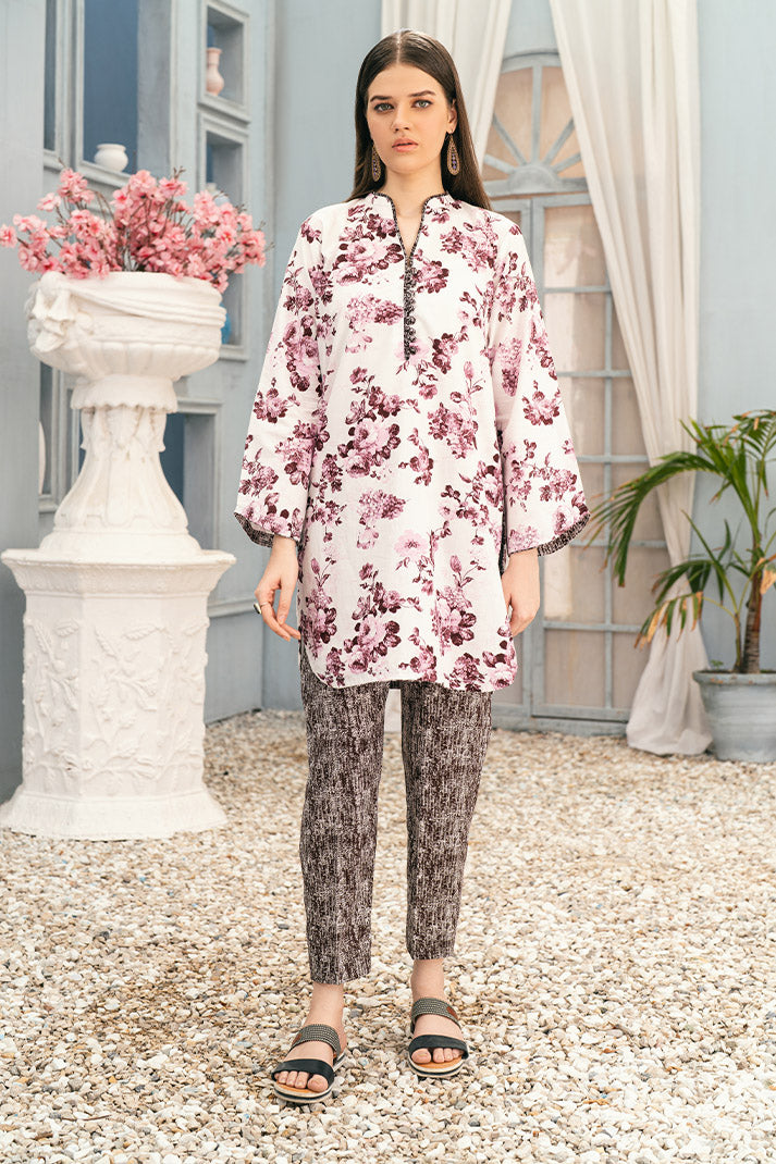 2 pc Printed Tunic Top Kurti Suit TG-014