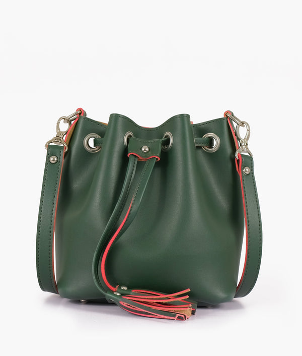 RTW Creation - Army green bucket bag