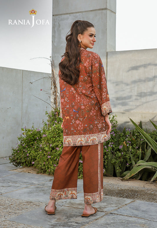 RARE-04 STITCHED PRINTED LAWN 2 PCS