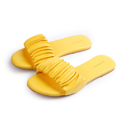 Scrunch It Up Yellow