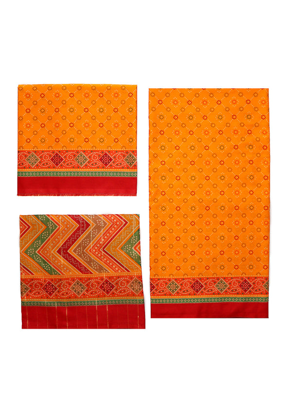 Bin Saeed Printed Lawn Suits Unstitched 3 Piece - BS24PL 005
