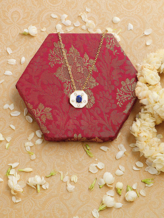 Lapis Loop Pendant
