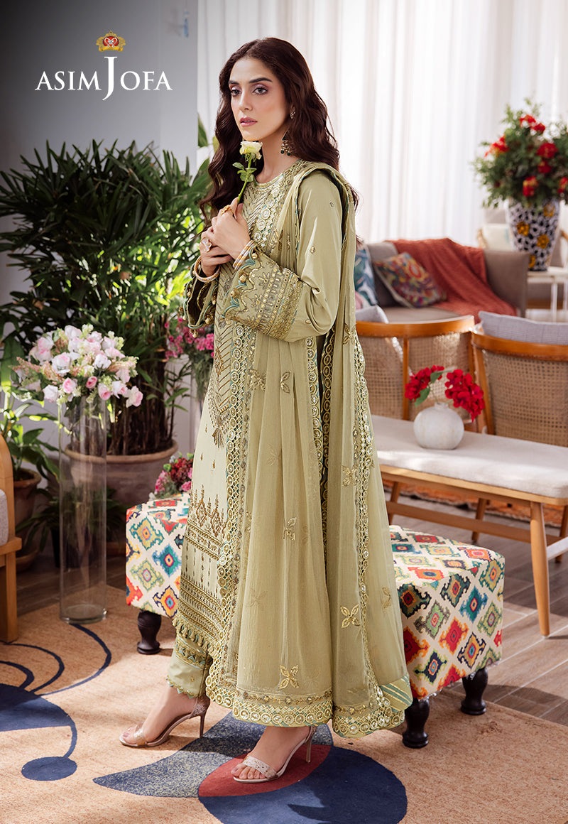 AJUR-11 EMBROIDERED LAWN 3 PCS