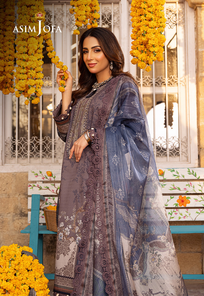 AJARP-07 EMBROIDERED JACQUARD STITCHED 3 PCS