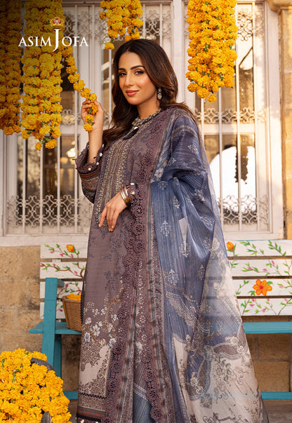 AJARP-07 EMBROIDERED JACQUARD STITCHED 3 PCS