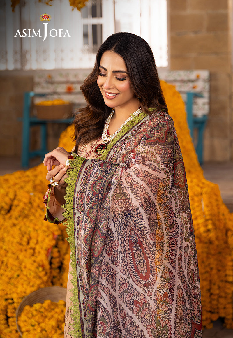 AJAR-31 EMBROIDERED JACQUARD 3 PCS