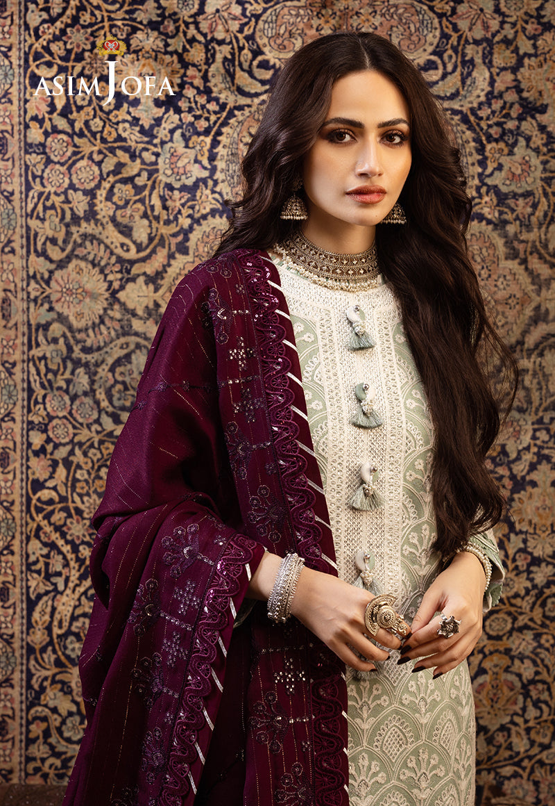 AJKT-01 EMBROIDERED TWILL 3 PCS