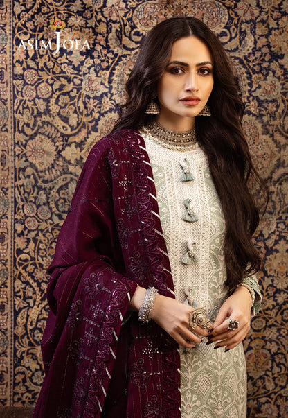 AJKT-01 EMBROIDERED TWILL 3 PCS