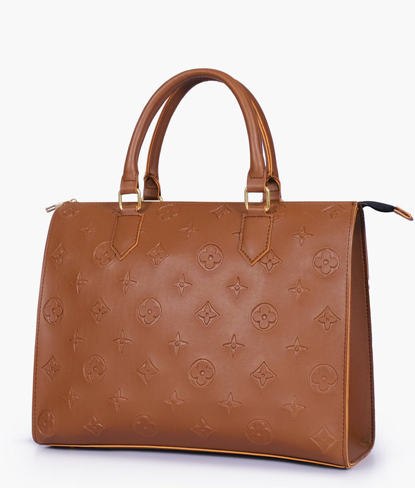 RTW Creation - Brown on-the-go handbag