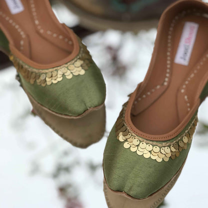 Penny in Olive Green