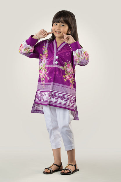 PRST-057 Digital Printed Lawn Shirt & Cotton Trouser
