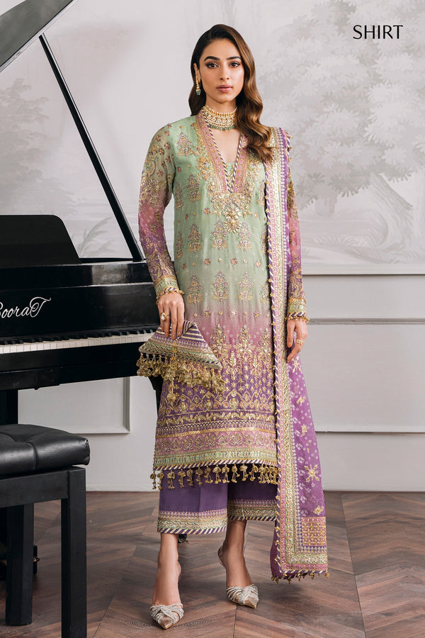 Embroidered Chiffon Ch12-08 Unstitched