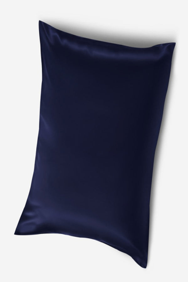 Valerie Navy Silk Pillowcase-VL-PLW01-NV