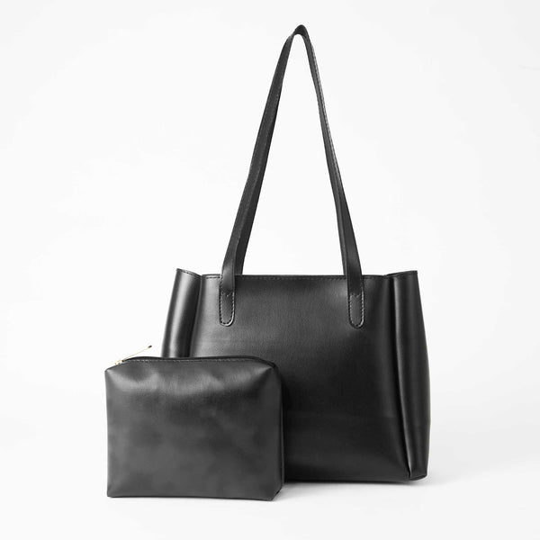 Wide set of 2 Bag Black