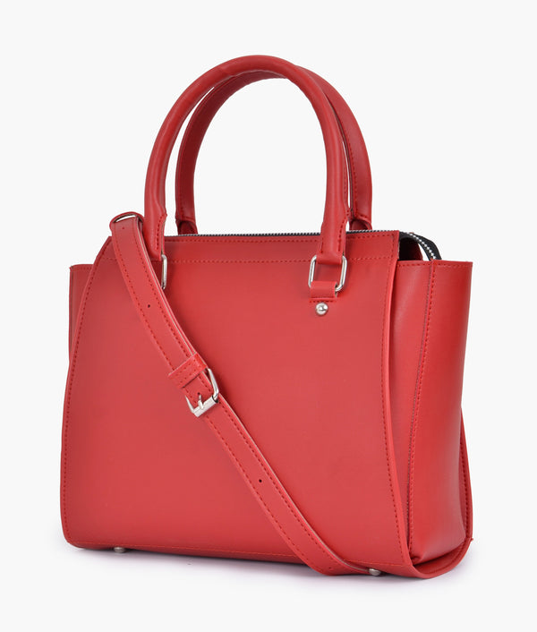 RTW Creation - Red classic top-handle bag