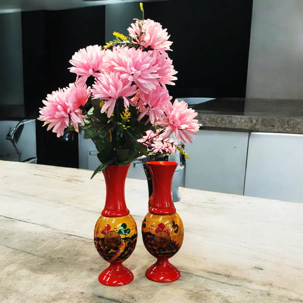 Premium Pair of Scenery Vases