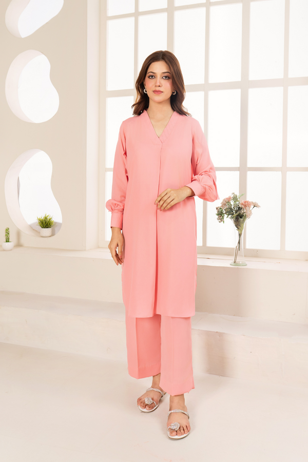La Rosaa Stitched 2 Piece Summer Collection-Emilia 2Pc