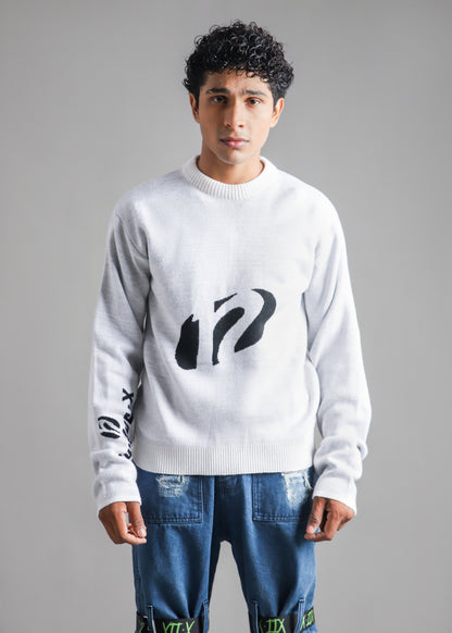 12 Logo Knitted Sweater