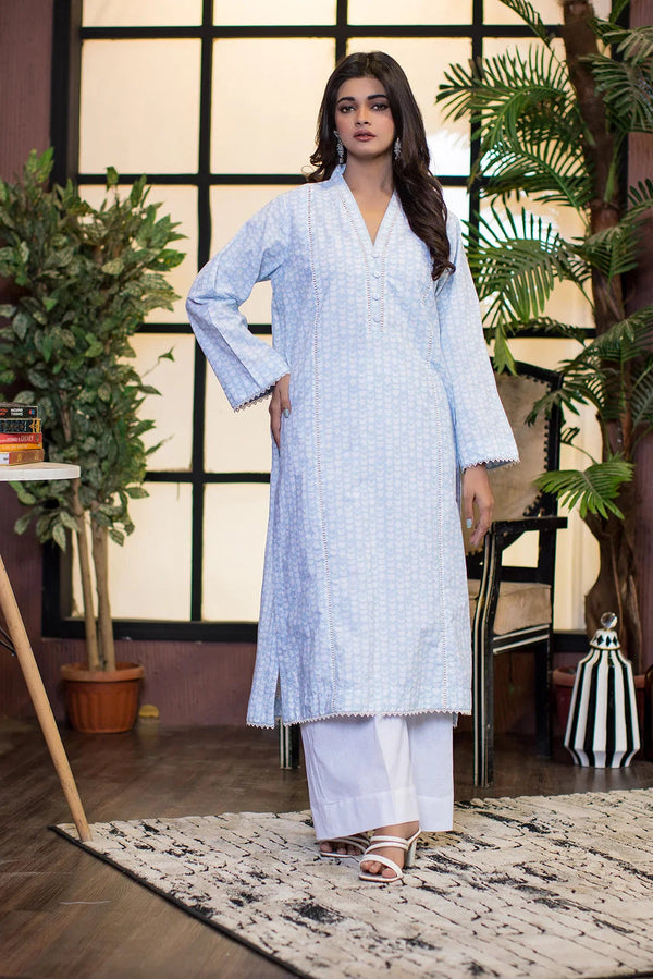 Urban Cut 1 Piece  Cotton Printed Long Dress