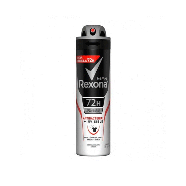Rexona Antibacterial+invisble Men Body Spray 150ml