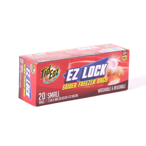 Tid Eaz Ez Lock Slider Freezer Bags Small 20s