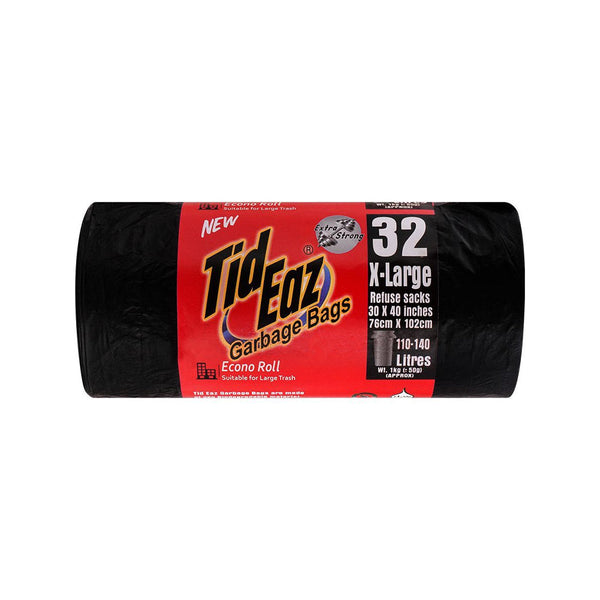 Tid Eaz Econo Roll Garbage Bags X-large 32s