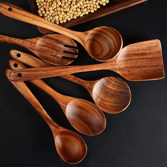 Wooden Spoons for Cooking,12 Pack