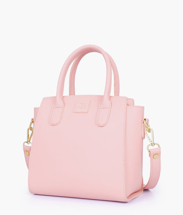 RTW Creation - Pink top-handle mini handbag