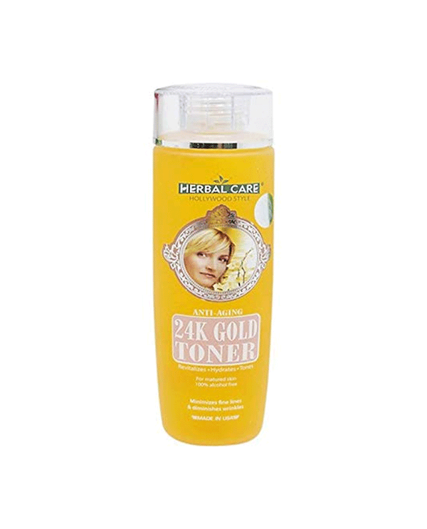 Herbal Care Anti-aging 24k Gold Toner 200ml