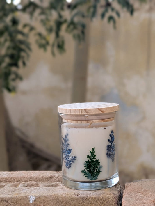 Leafy Jar candle