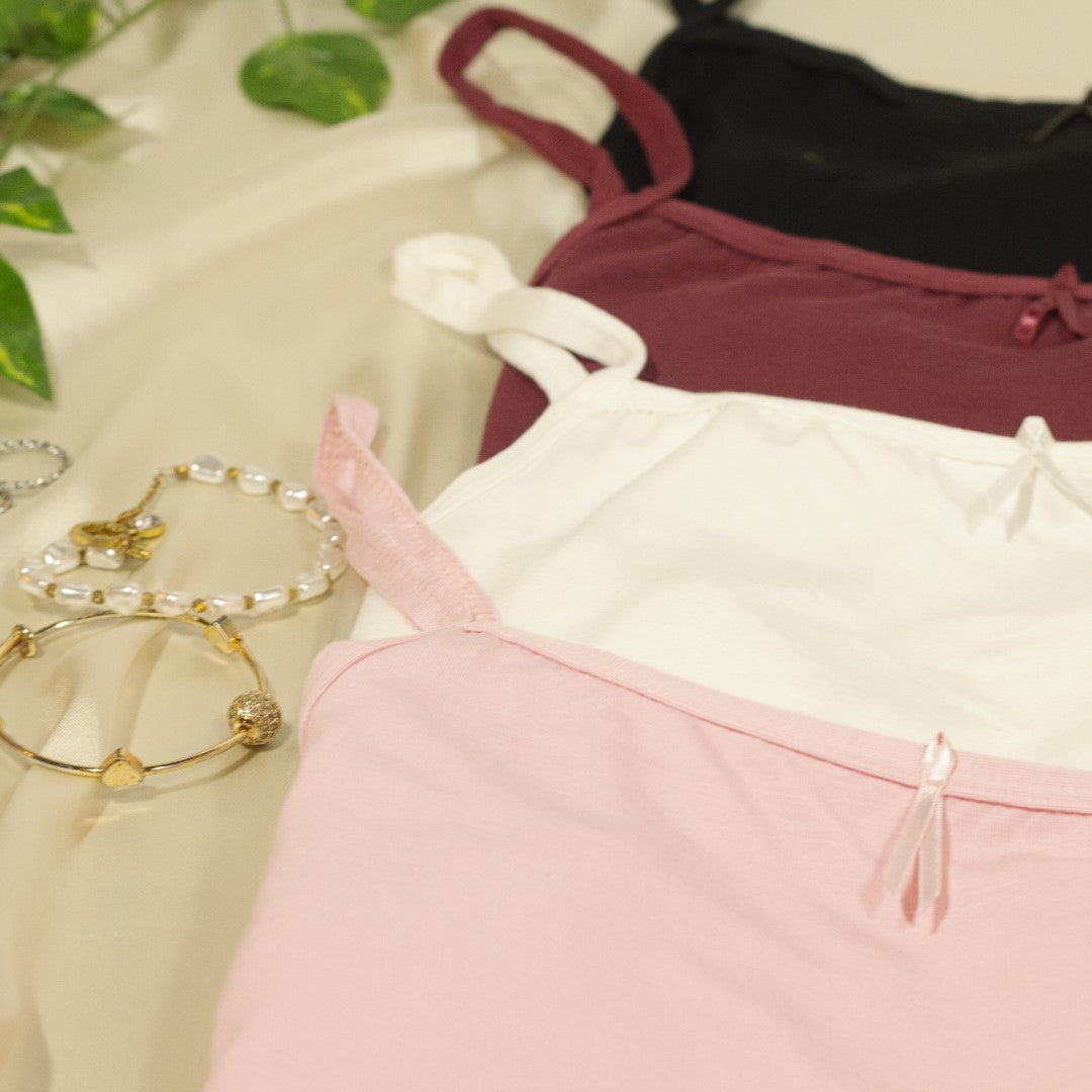 Camisole, Ultra Soft Viscose Lycra Slip, ORCHID PINK