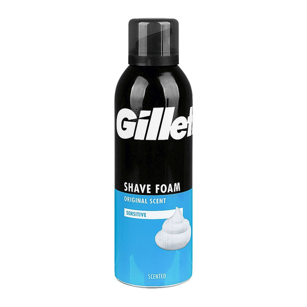 Gillette Shave Foam Original Scent Sensitive 200ml
