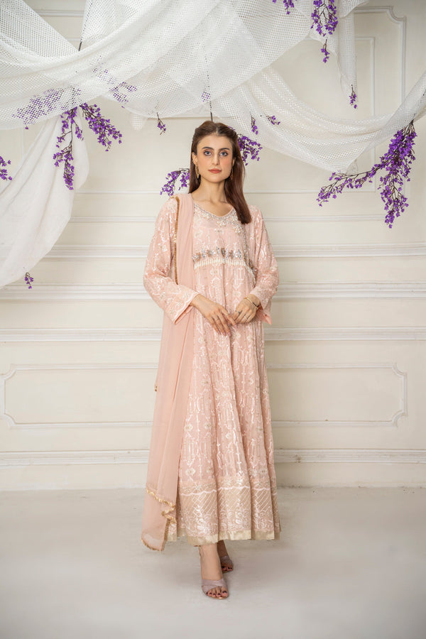 Manahils Stitched Nd-6-Peach