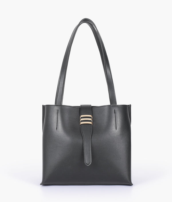 RTW Creation - Black mini tote bag