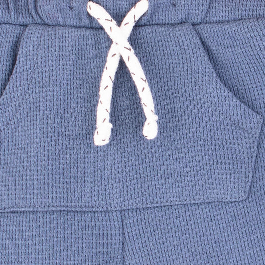 C.A Baby Boy Light Blue Cotton Jersey Shorts