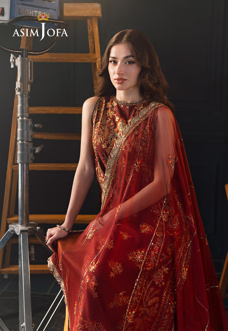AJLFC-05 EMBROIDERED SLUB LAWN UNSTITCHED 3 PCS